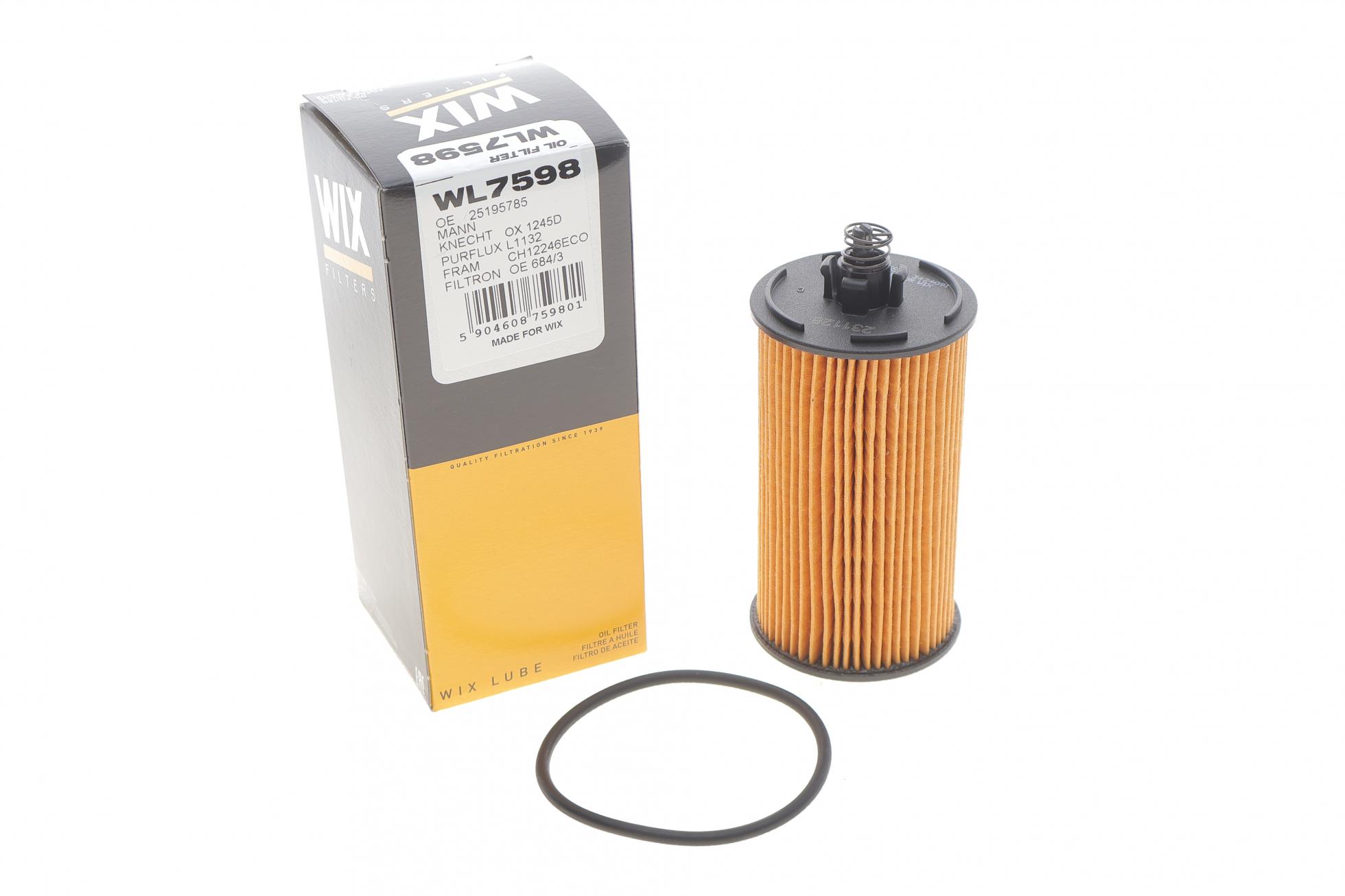 WL7598 WIX FILTERS
